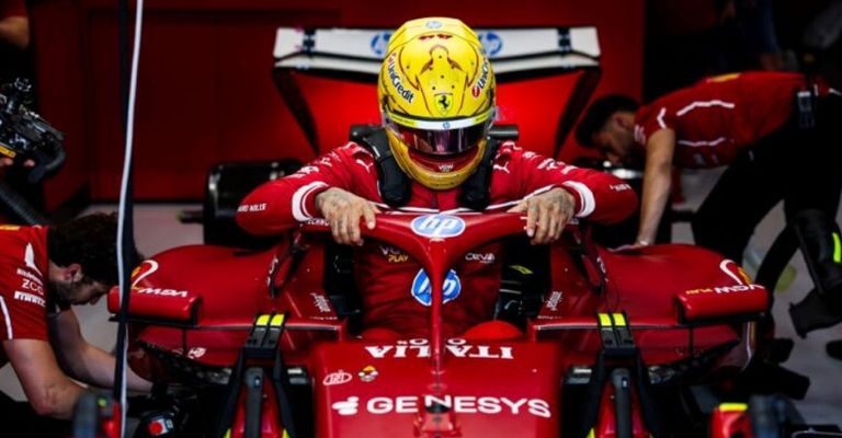 Hamilton pide paciencia para adaptarse a Ferrari
