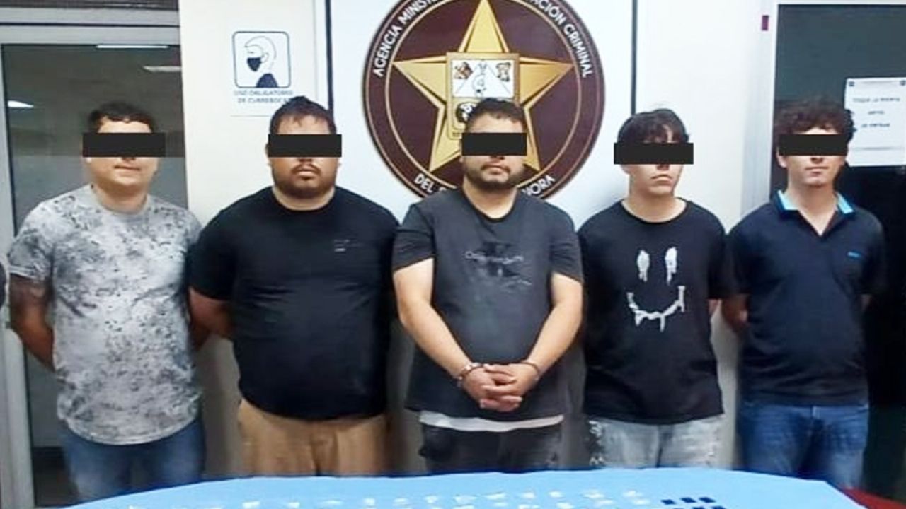Dan prisión preventiva a cinco integrantes de célula criminal que opera en Ciudad Obregón