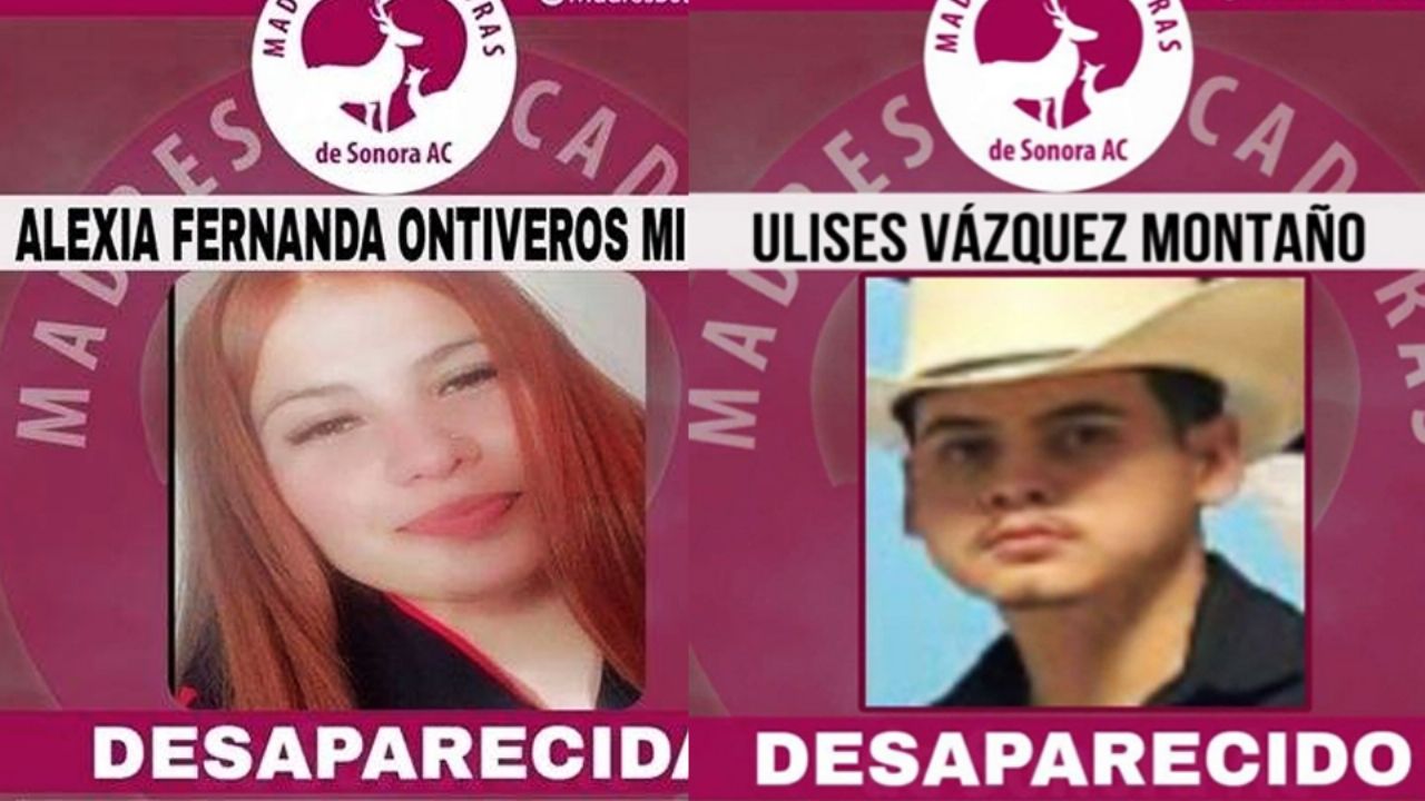 Alexia y Ulises tenían años desaparecidos en Hermosillo; sus cuerpos ya fueron hallados