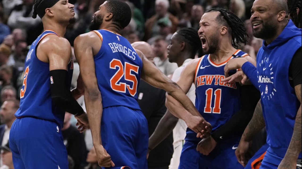 Los New York Knicks remontan 20 puntos y silencian a los campeones en Boston