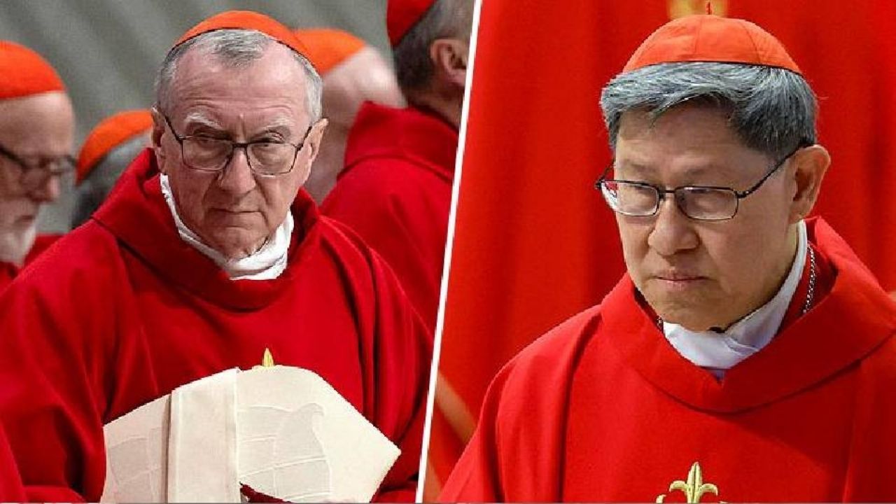 Parolin y Tagle son los nombres que encabezan lista como de sucesores del papa Francisco