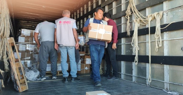 Llegan millones de boletas para votaciones de cargos del Poder Judicial de la Federación