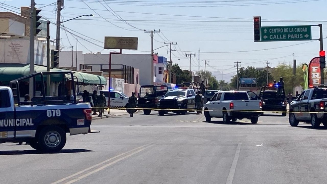 Detienen a 3 sicarios tras enfrentamiento con agentes AMIC en Ciudad Obregón; hay 1 herido