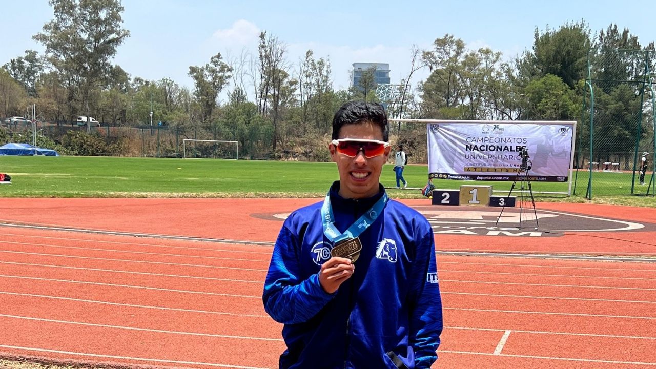 Alejandro García es campeón nacional y le da a los Potros del Itson una presea dorada