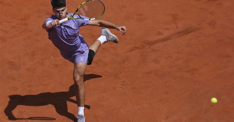 El español lució fuerte en sus jugadas