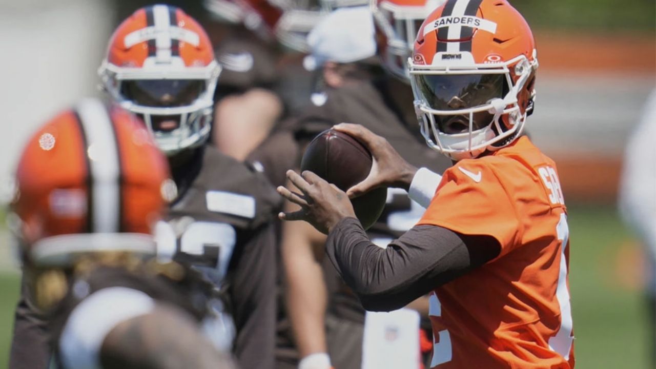 Shedeur Sanders comienza su aventura de novato con los Browns de Cleveland