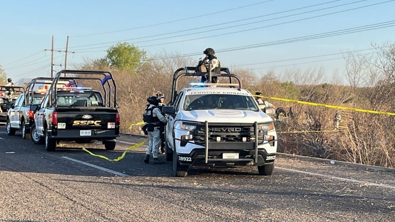 Balacera y persecución en Culiacán deja un muerto, varios heridos y patrulla incendiada