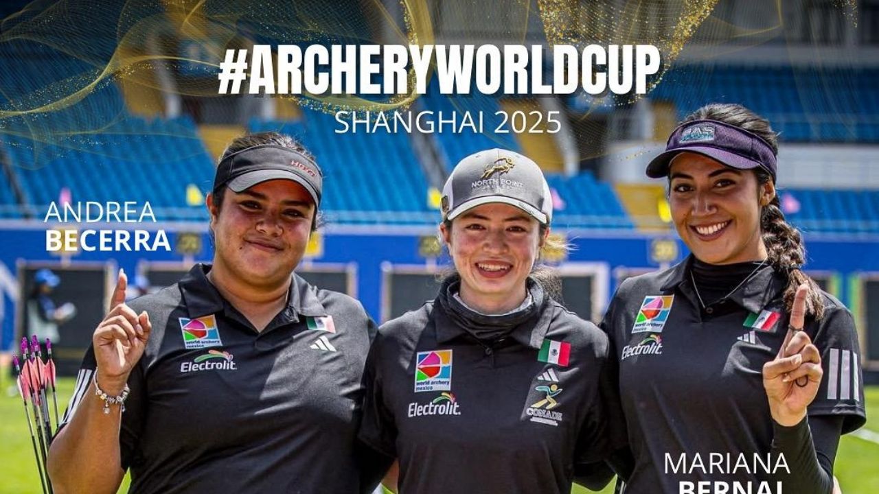 Jornada mágica de México en el Mundial de Trio con Arco: gana oro y plata