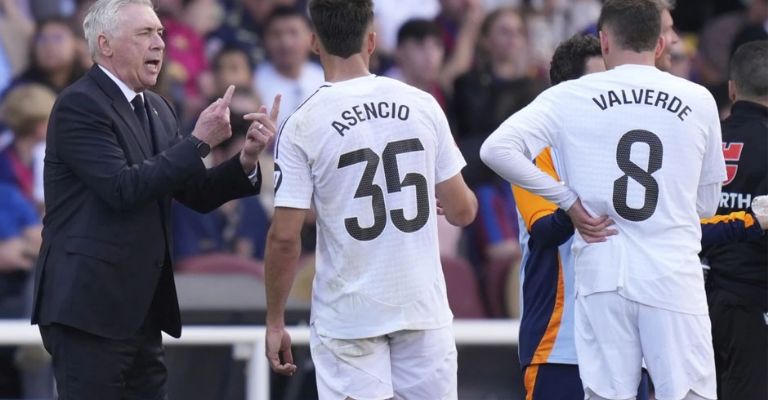 Ancelotti dejará al cuadro blanco