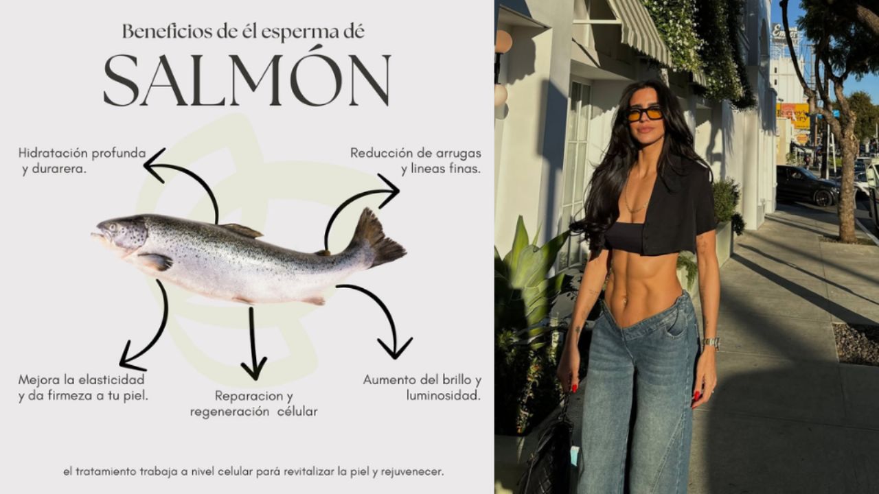 Esperma de salmón, peculiar tratamiento de Bárbara de Regil; VIDEO sorprende a internautas
