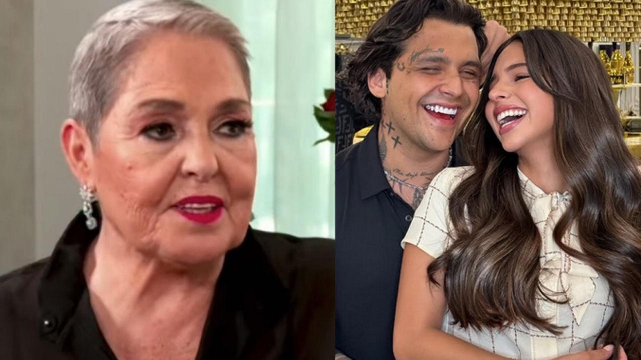 Lupita D’Alessio le ‘echa el ojo’ a Christian Nodal; manda recadito a Ángela Aguilar