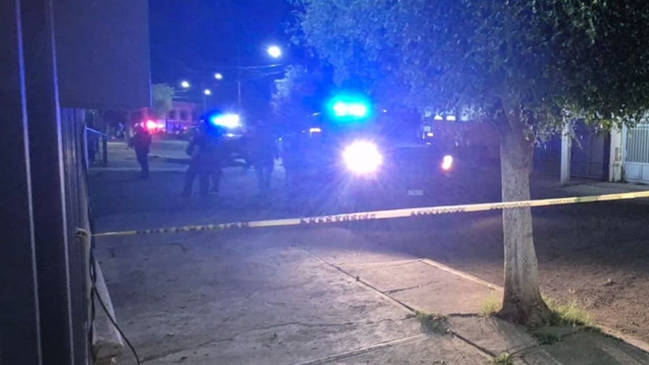 Rafaguean auto en la zona centro de Ciudad Obregón; autoridades se movilizan al sitio