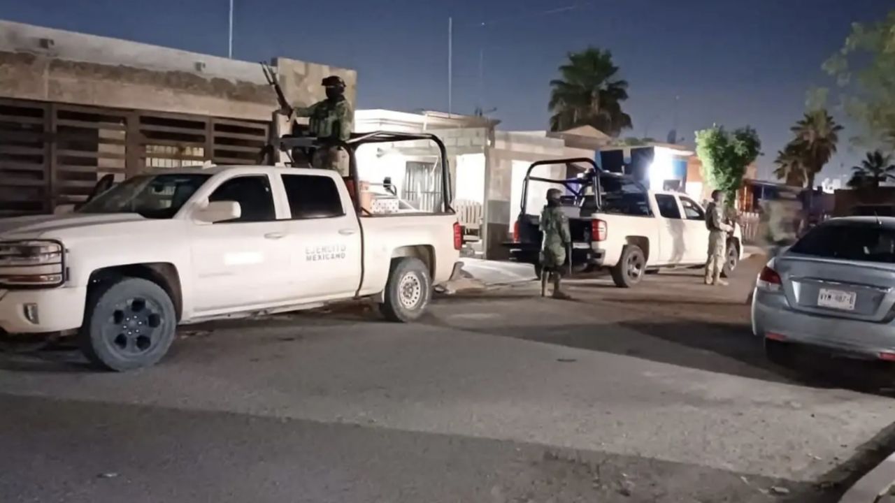 Código Rojo en Ciudad Obregón: Resguardan vivienda con presuntas armas del crimen organizado