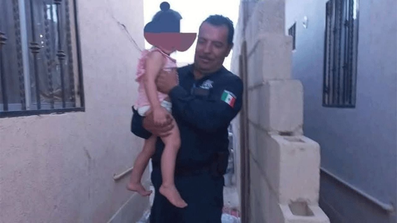 Rescatan a dos pequeñas menores de tres años abandonadas al norte de Hermosillo