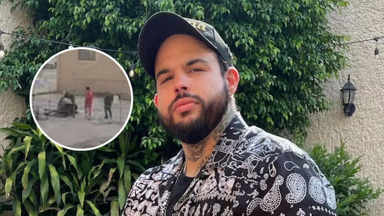 VIDEO: Captan a Emiliano, hijo de Pepe Aguilar, peleando en LA; golpeó a ex de Jenni Rivera