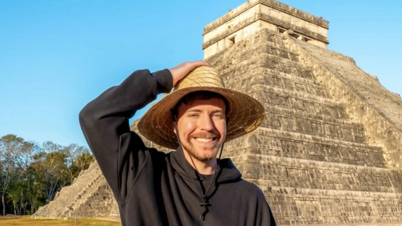 Sheinbaum reacciona a VIDEO de MrBeast en zonas arqueológicas: “Tenía permiso del INAH”