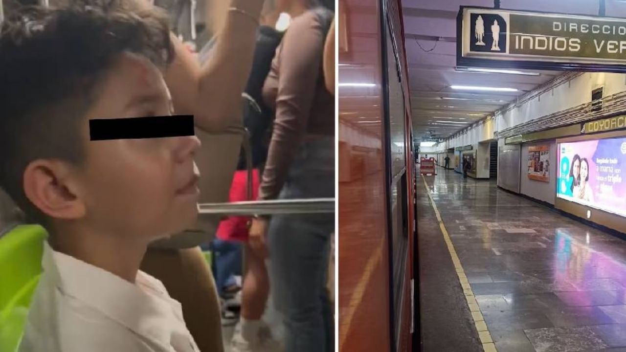 Niño sufre crisis al quedar atrapado en vagón por falla en el servicio del Metro CDMX