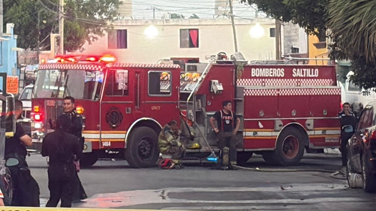 Tragedia en Saltillo: Dos adultos y 5 menores mueren en incendio al interior de una vivienda