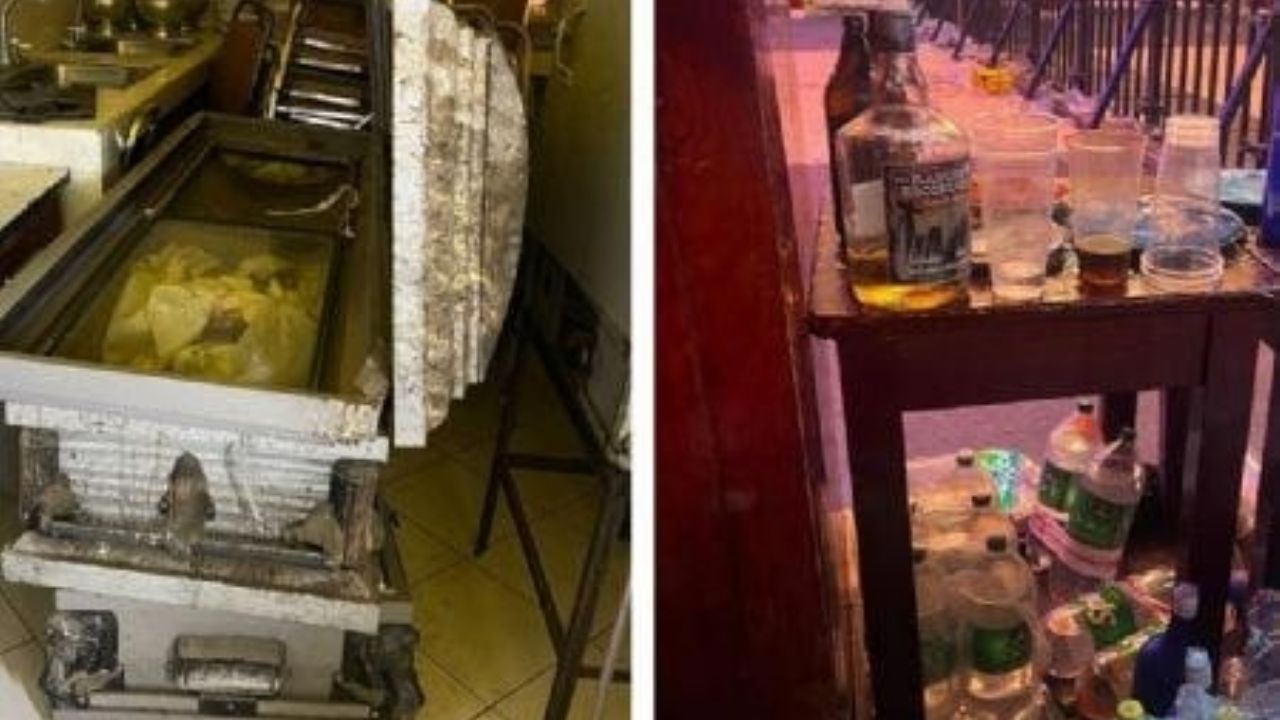 Usaban ataúdes como hieleras en lugar donde se realizó fiesta clandestina en la Guerrero