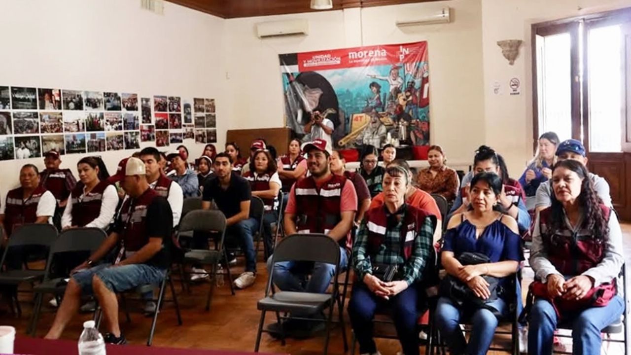 Trabaja Morena Sonora en su campaña para sumar afiliación de nuevos militantes