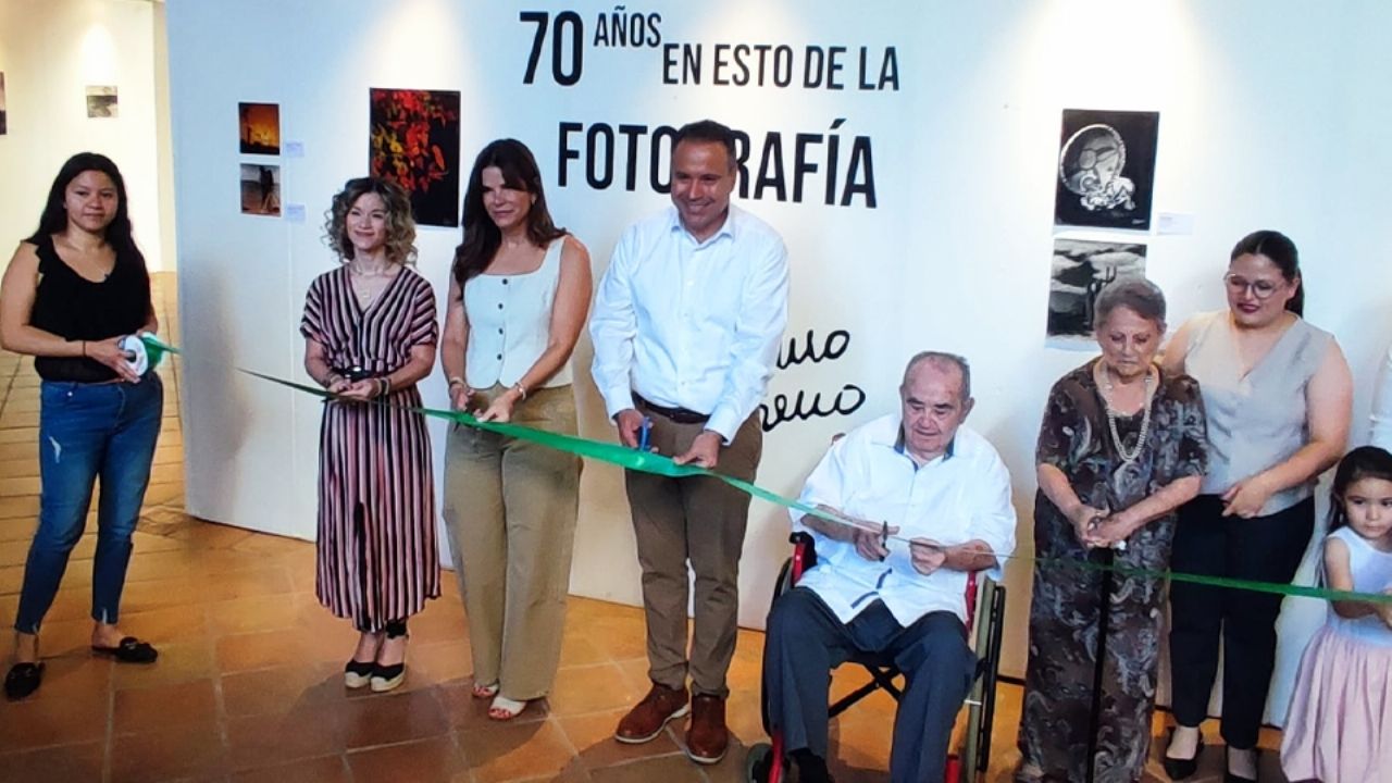Presentan en Hermosillo exposición ’70 años en esto de la fotografía’ de ‘Memo’ Moreno