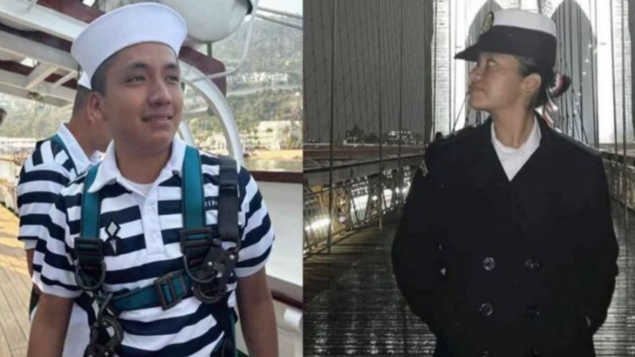 En la ‘Mañanera’, Sheinbaum honra a América Yamilet y Adal Jair, cadetes muertos en Nueva York