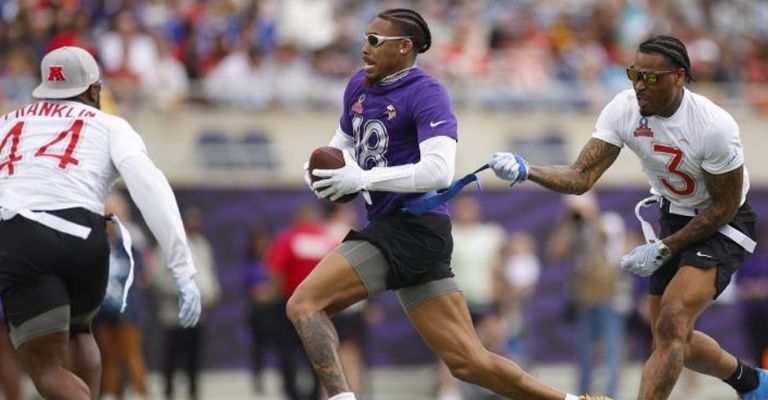 Los jugadores tuvieron un juego de tocho durante el Pro Bowl