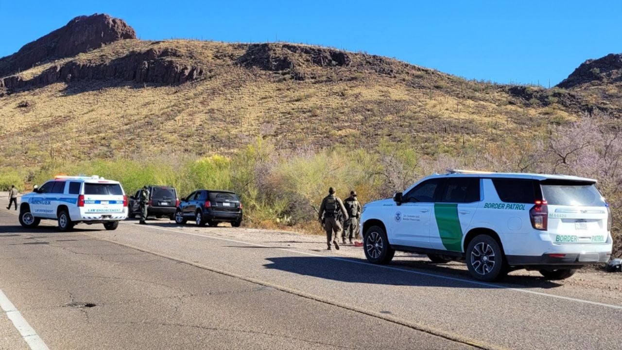 Operativo en frontera Arizona – Sonora: 10 migrantes detenidos tras intento de fuga