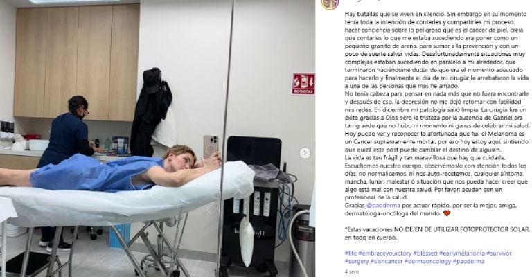 Thalí García anuncia su divorcio de Felipe Aguilar tras superar el cáncer