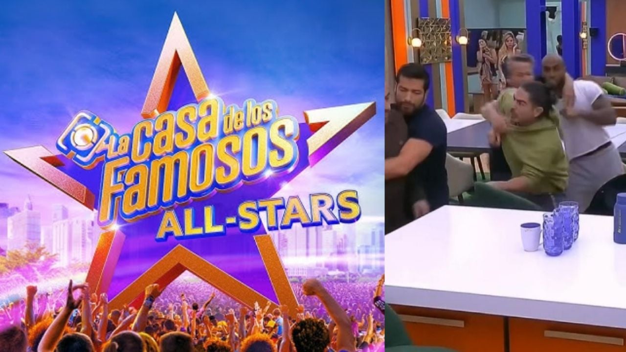 Entre gritos desesperados y empujones: Así separaron pelea a golpes en ‘LCDLF All Stars’