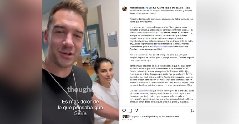 Martha Higareda fue operada y revela porqué no puede tener hijos