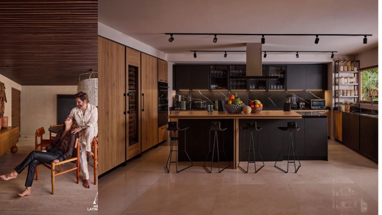 Junto a su novia Karla Laveaga, Alejandro Fernández muestra su mansión, Casa Rosa