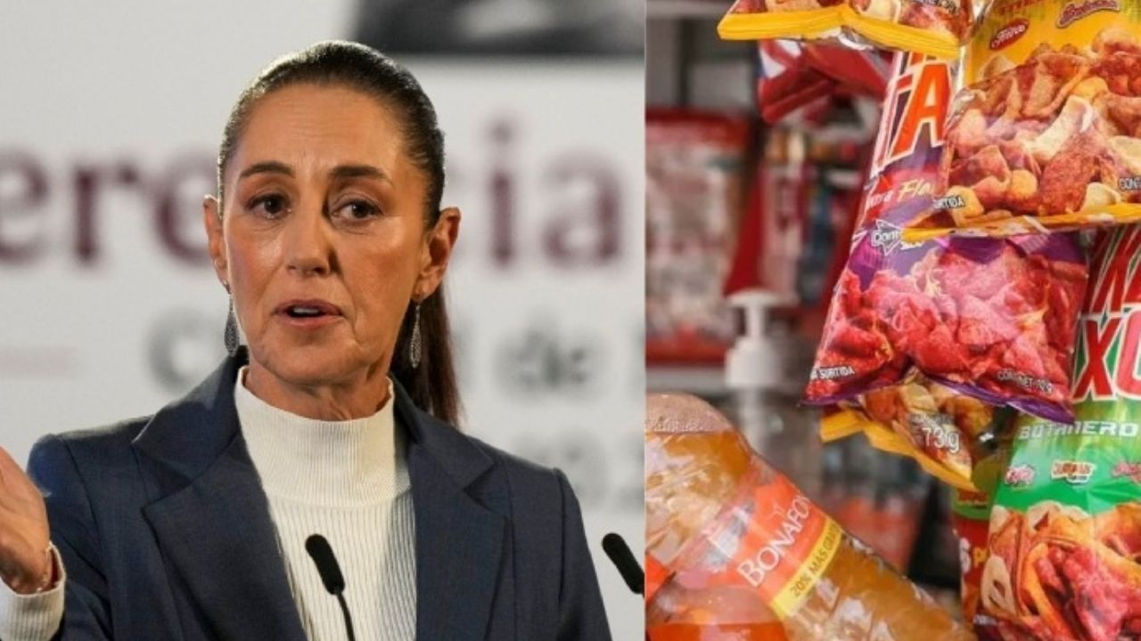 Niños piden a presidenta Claudia Sheinbaum regresar comida chatarra a las escuelas