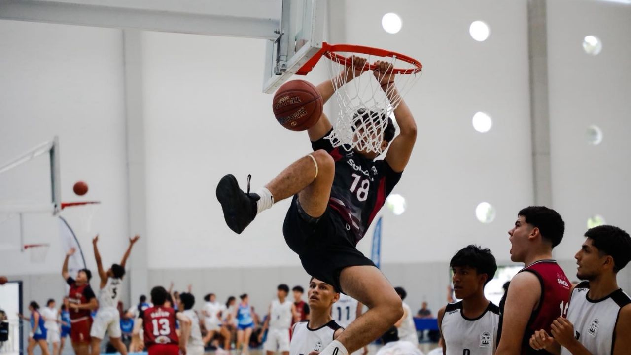 La selección Sonora inicia con el pie derecho en la Olimpiada Nacional 2025 de Baloncesto