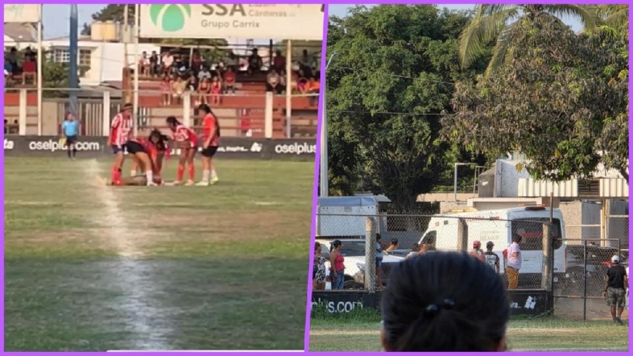 Fallece la futbolista Atziri Galeana en pleno partido de Chivas infantil en Michoacán