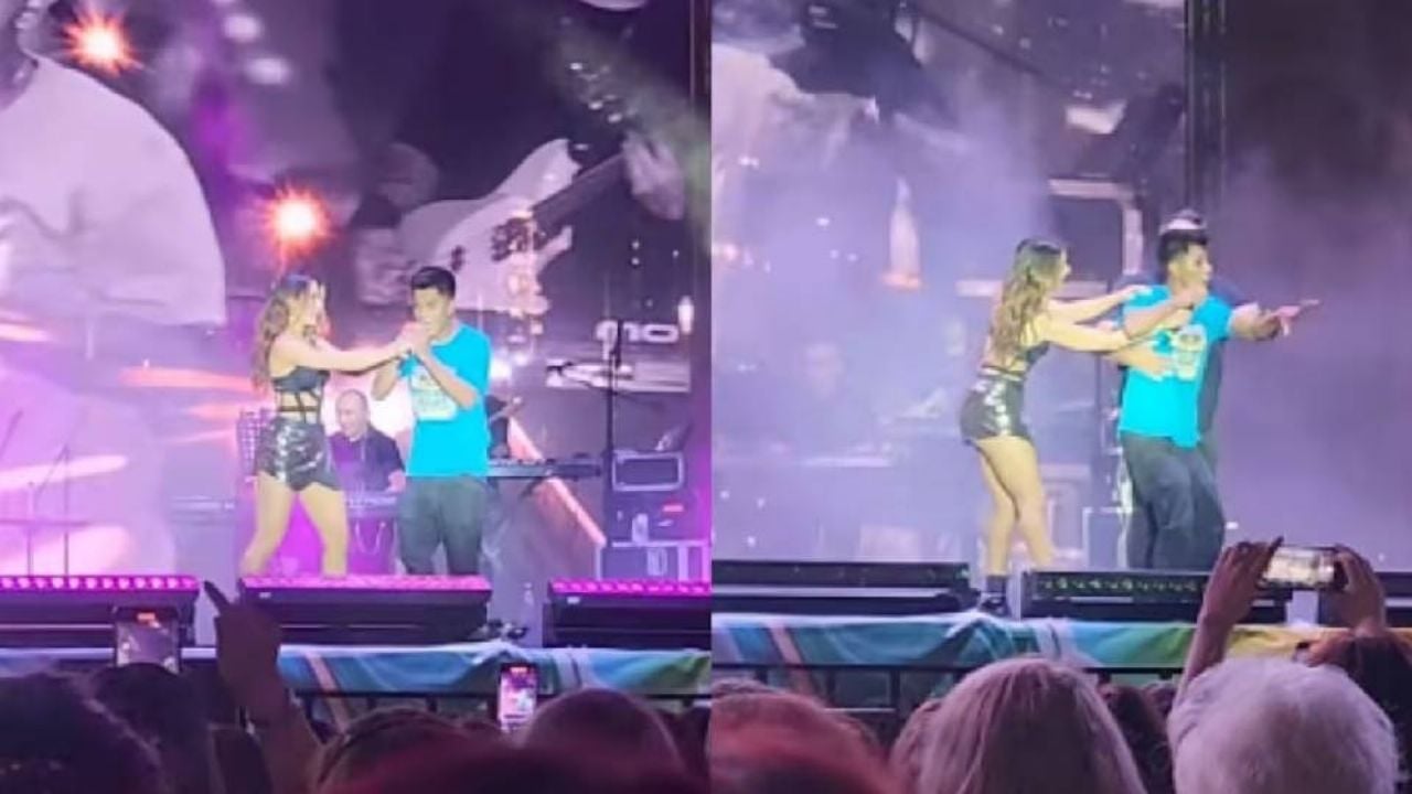 Lavacarros interrumpe concierto de María León en las Fiestas del Pitic 2025