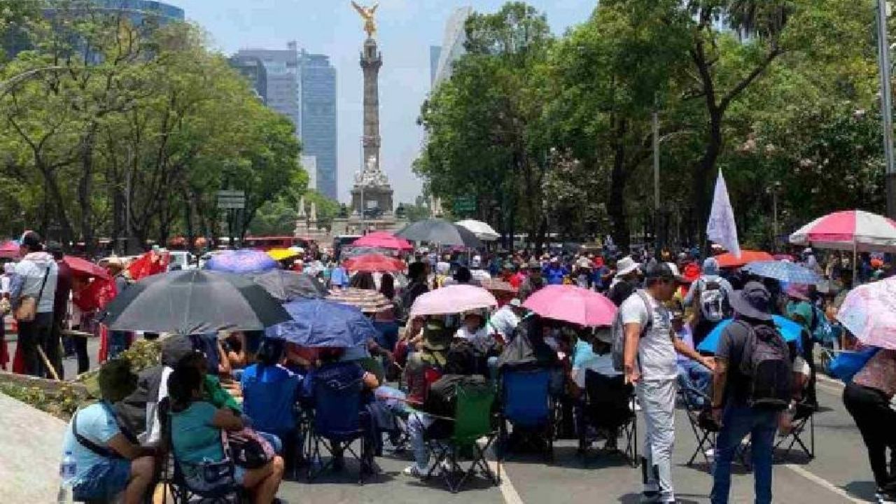 CNTE anuncia protestas y bloqueos en diversas instituciones federales en Ciudad de México