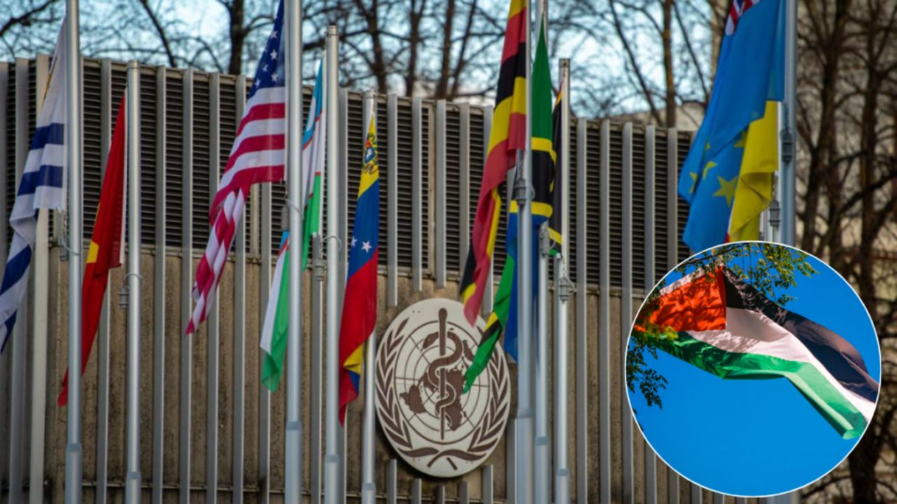 OMS permite que bandera de Palestina ondee en la sede de la organización internacional
