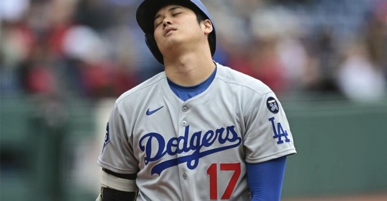 Ohtani se fue en blanco en este encuentro