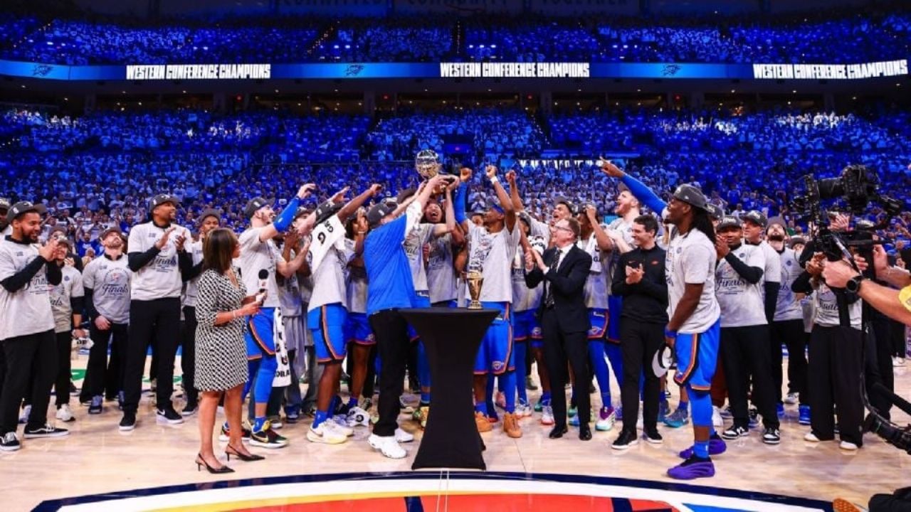 Oklahoma City Thunder es el nuevo ‘rey’ del Oeste en la NBA; esperan rival para la gran final