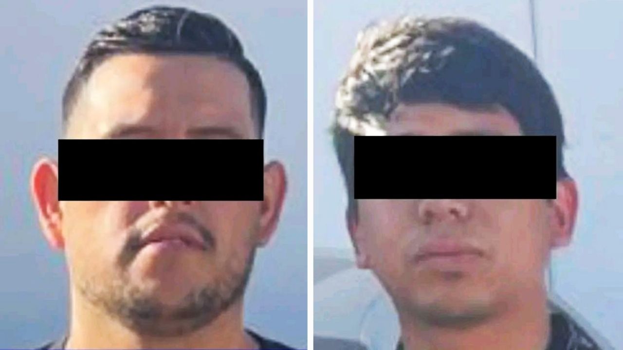 Arrestan a dos presuntos criminales en Hermosillo; les decomisan pistolas y auto robado