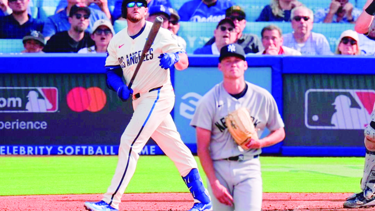 Los Angeles Dodgers aplastan a los New York Yankees en una noche histórica de Max Muncy