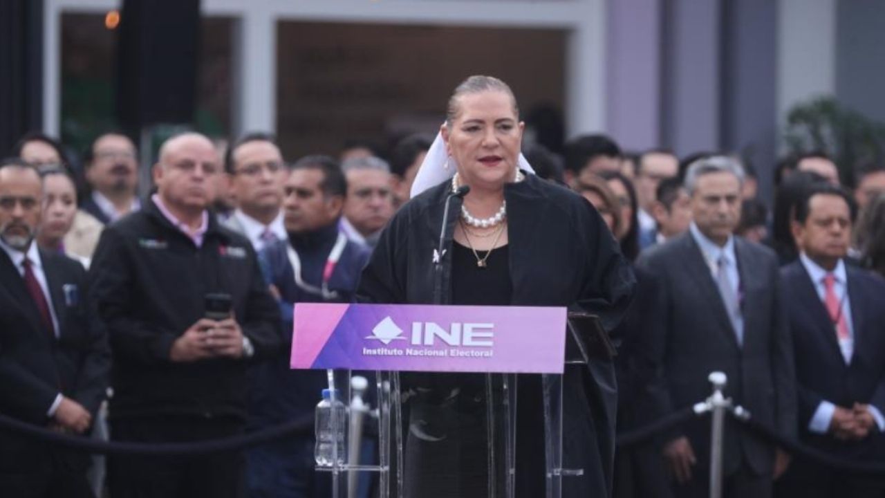 Guadalupe Taddei, presidenta INE, llama a votar en Elección Judicial: “Es construir justicia”
