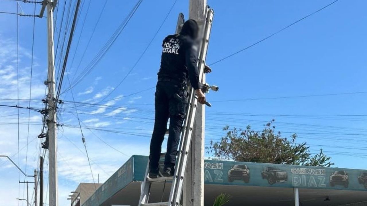 Desmantelan red de vigilancia clandestina en Hermosillo; 21 cámaras fueron retiradas