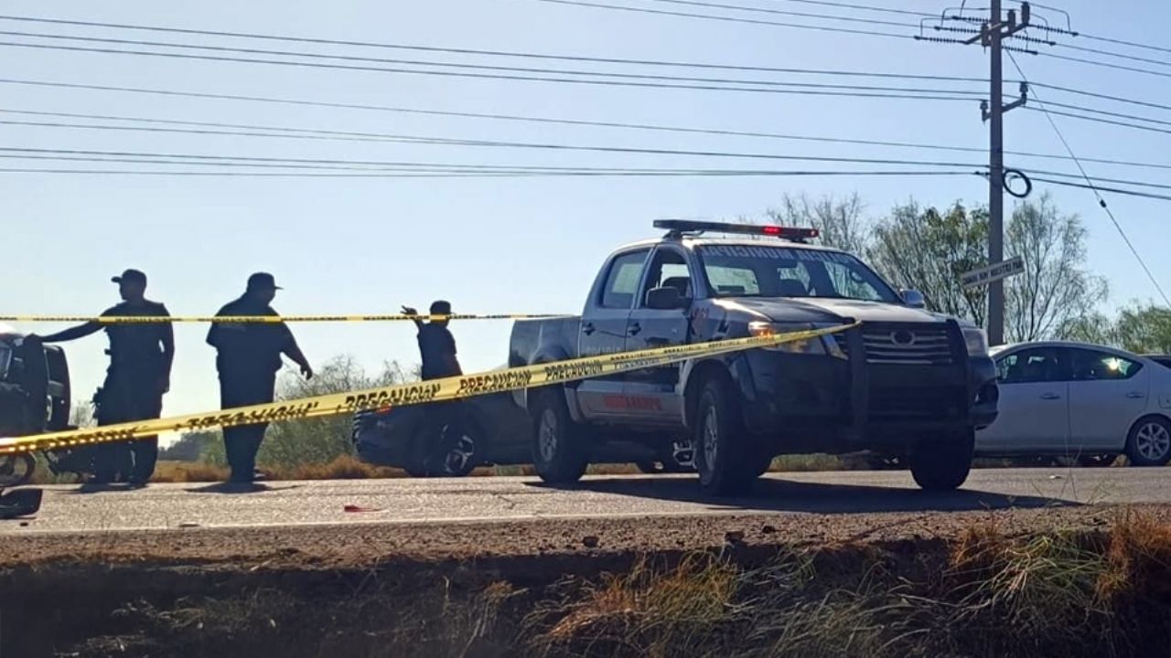 Mueren tres personas tras choque entre dos motos en carretera Huatabampo – Etchojoa