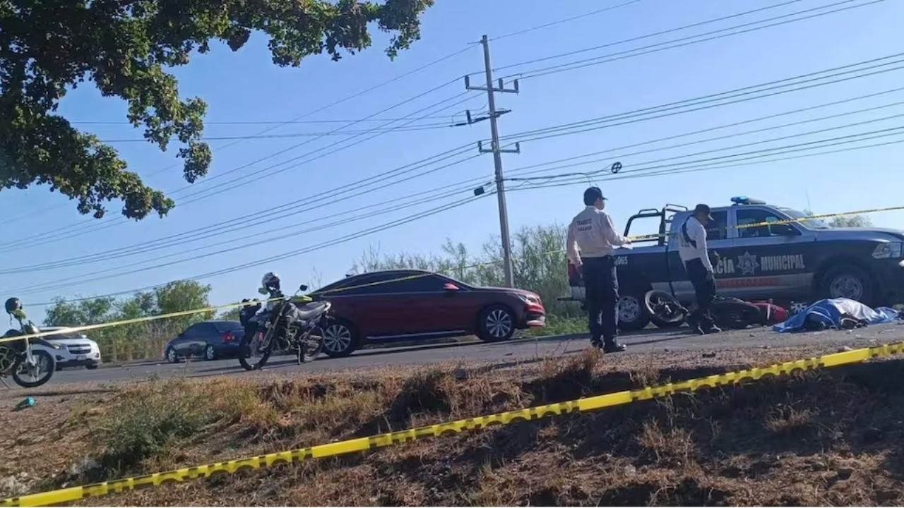 Fatal accidente de motocicletas deja tres muertos y un herido en Etchojoa-Huatabampo