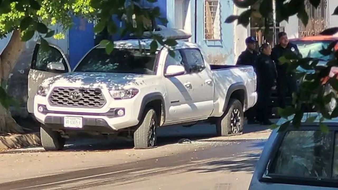 Conductora de plataforma, víctima colateral de balacera en Ciudad Obregón, informa SSPM