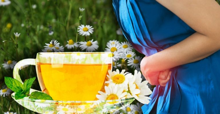 La manzanilla tiene efectos calmantes y relajantes