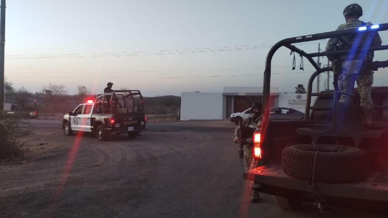 Enfrentamiento armado en Carrizalejo, Culiacán, deja dos muertos y dos detenidos