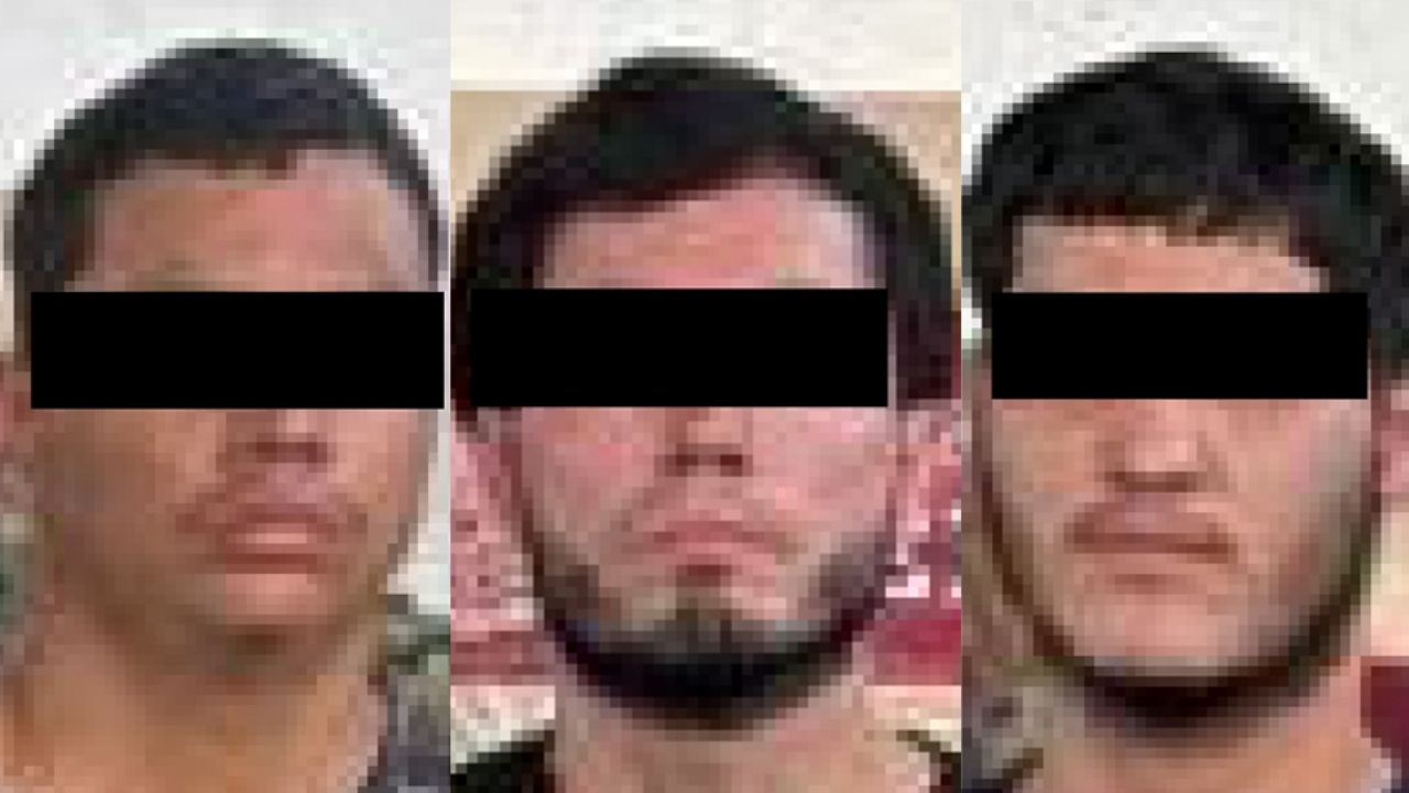 Capturan a tres hombres armados en Caborca; les decomisan 76 envoltorios de narcótico